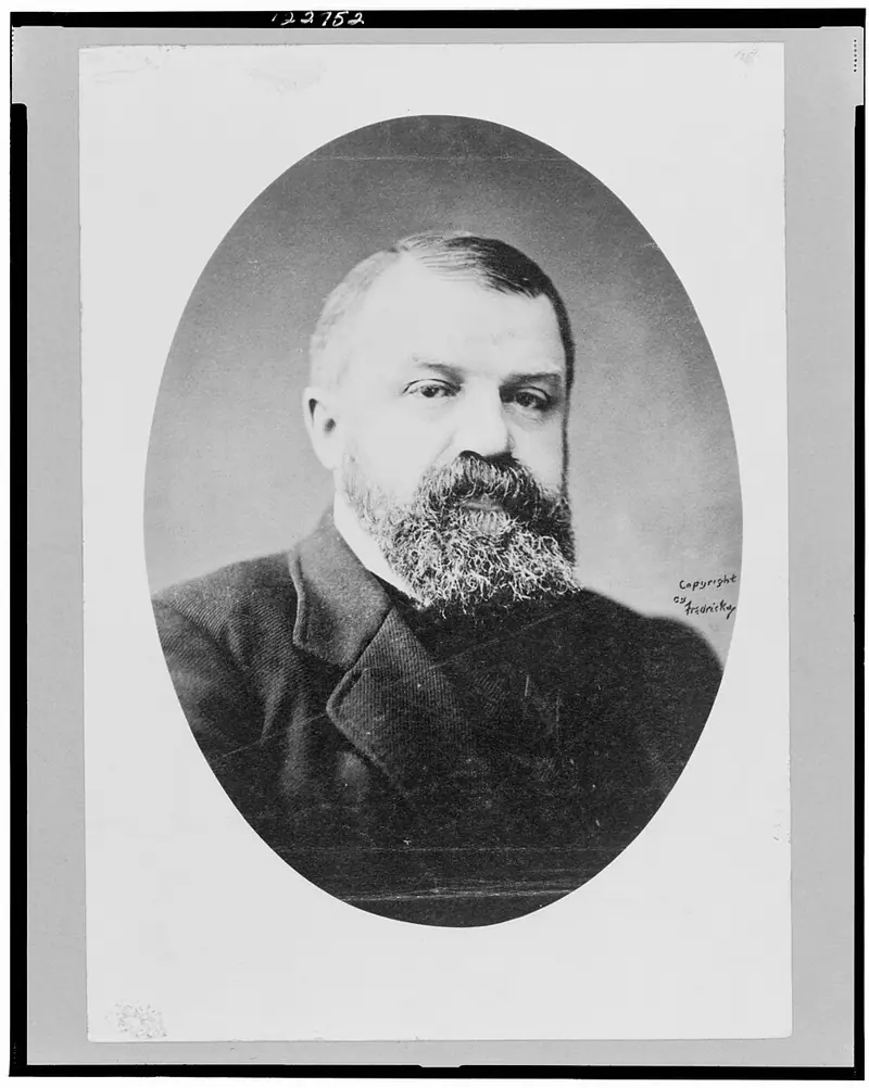 Portrait photograph of D.L. Moody
